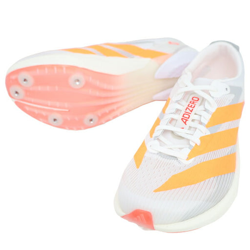 アディダスadidas陸上ランニングスパイクアディゼロアンビションADIZEROAMBITION中距離用ホワイトJQ5930