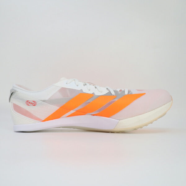 アディダスadidas陸上ランニングスパイクアディゼロフィネセADIZEROFINESSE短距離用ホワイトJQ5932