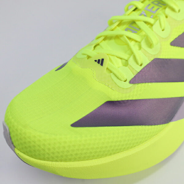 アディダスadidasアディゼロADIZEROEVOSLWOVENメンズランニングシューズマラソンジョギングJR2024