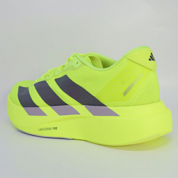 アディダスadidasアディゼロADIZEROEVOSLWOVENメンズランニングシューズマラソンジョギングJR2024