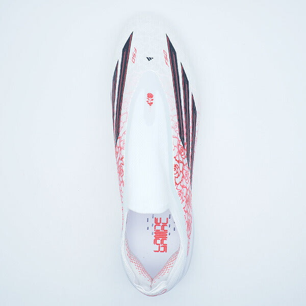 F50ELITEレースレスFGアディダスadidasJR4441ホワイトサッカースパイク天然芝