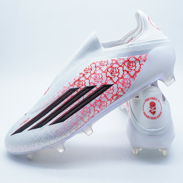 F50ELITEレースレスFGアディダスadidasJR4441ホワイトサッカースパイク天然芝