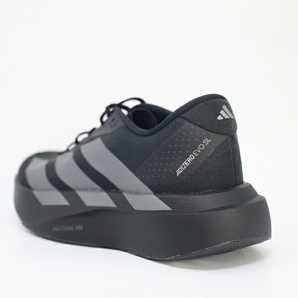 EVOSLWOVENW_26.1アディダスadidasJR4737ブラックレディースランニングシューズ