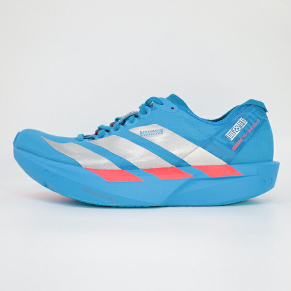 アディダスadidasレディースランニングシューズアディゼロタクミセン11ADIZEROTAKUMISEN11マラソンジョギングブルーJR4795