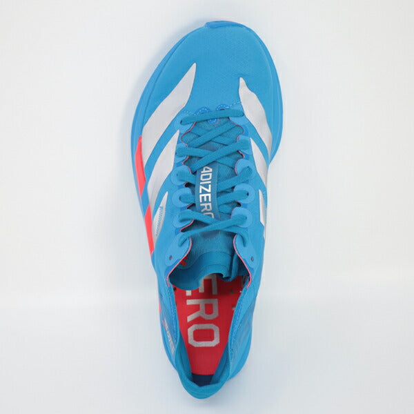 アディダスadidasレディースランニングシューズアディゼロタクミセン11ADIZEROTAKUMISEN11マラソンジョギングブルーJR4795