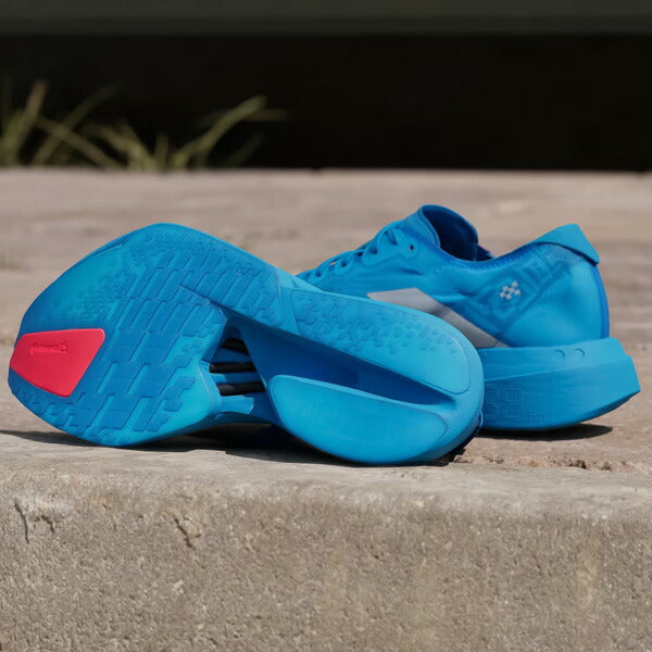 アディダスadidasレディースランニングシューズアディゼロアディオスプロ4ADIZEROADIOSPRO4マラソンジョギングブルーJR4797