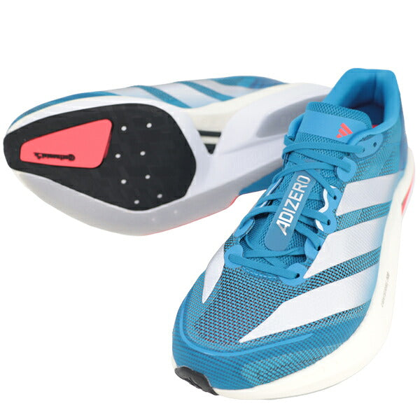 アディダスadidasメンズランニングシューズアディゼロボストン13ADIZEROBOSTON13マラソンジョギングブルーJR4868