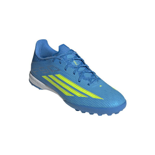 F50LEAGUETFアディダスadidasJR8975ルシッドレイブルーサッカートレーニングシューズ