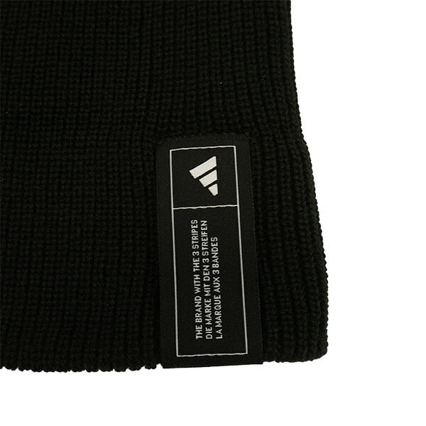 【ネコポス送料無料】アディダスadidasエッセンシャルズビーニーJRZ72サッカーフットサルニットキャップ防寒ブラック