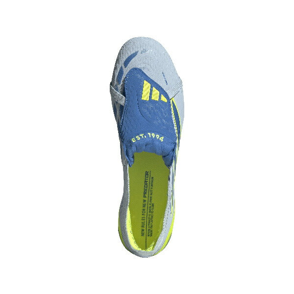 プレデターELITEフォールディングタンFGアディダスadidasJS0378クリスタルスカイサッカースパイク天然芝