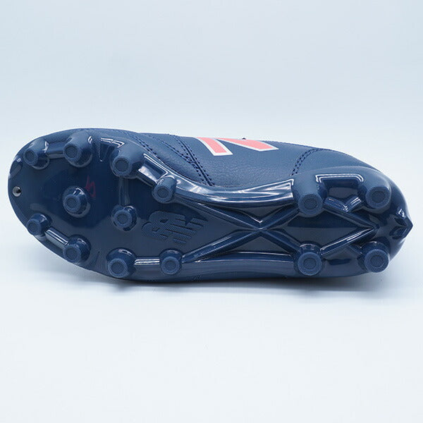 【ショップ限定エントリーでさらに+9倍】442ACADEMYHGJNRV2ニューバランスNewBalanceJS43HMP2Wネイビージュニアサッカースパイク