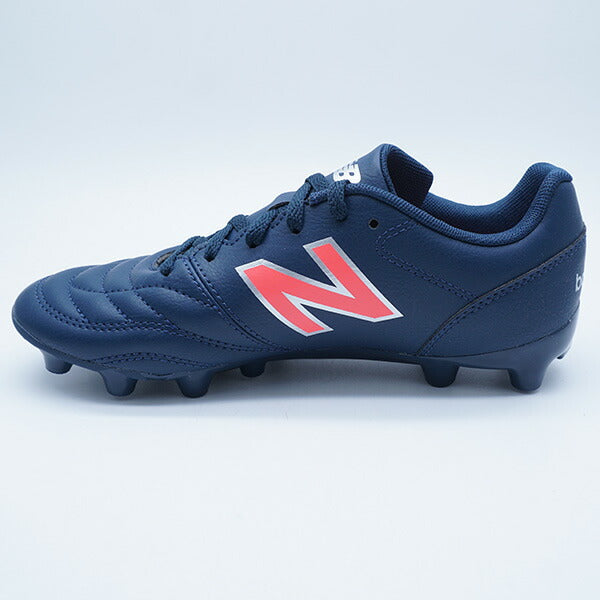 【ショップ限定エントリーでさらに+9倍】442ACADEMYHGJNRV2ニューバランスNewBalanceJS43HMP2Wネイビージュニアサッカースパイク