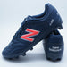 【ショップ限定エントリーでさらに+9倍】442ACADEMYHGJNRV2ニューバランスNewBalanceJS43HMP2Wネイビージュニアサッカースパイク