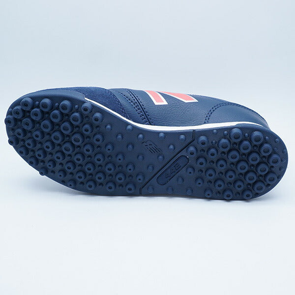 【ショップ限定エントリーでさらに+9倍】442ACADEMYTFJNRV2ニューバランスNewBalanceJS43TMP2Wネイビージュニアサッカートレーニングシューズ