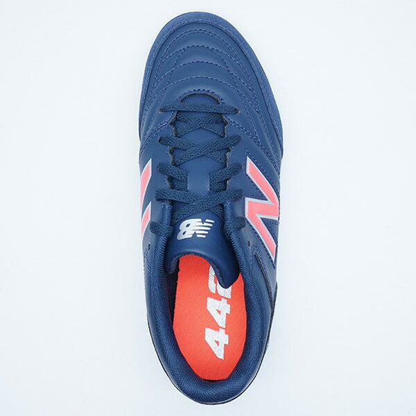 【ショップ限定エントリーでさらに+9倍】442ACADEMYTFJNRV2ニューバランスNewBalanceJS43TMP2Wネイビージュニアサッカートレーニングシューズ