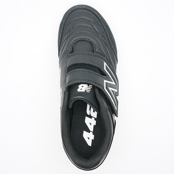【ショップ限定エントリーでさらに+9倍】442v2VTFJNRニューバランスNewBalanceJS4VTBK2ブラックジュニアサッカートレーニングシューズベルクロ
