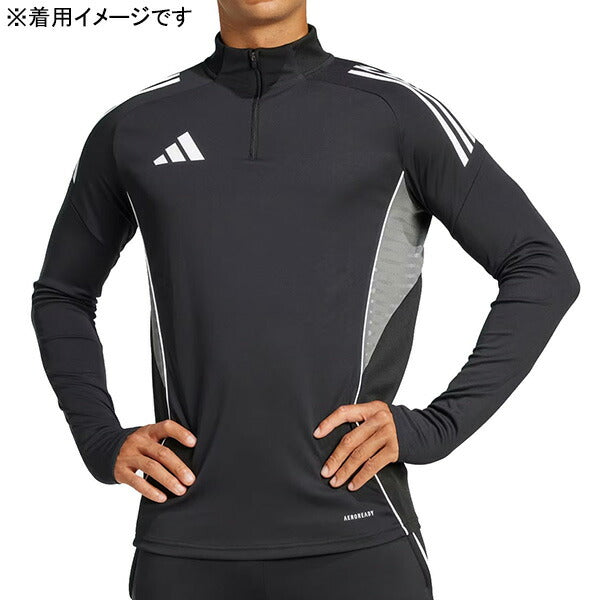 アディダスadidasTIRO25トレーニングトップJSK17サッカーフットサルジャージハーフジップ練習着メンズ