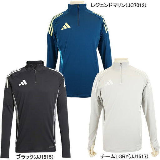 アディダスadidasTIRO25トレーニングトップJSK17サッカーフットサルジャージハーフジップ練習着メンズ