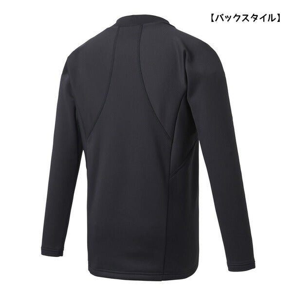 【ネコポス送料無料】デサントDESCENTEジュニア長袖アンダーシャツハイネックリラックスフィットシャツヒート肉厚裏起毛子供野球普段着JSTD658