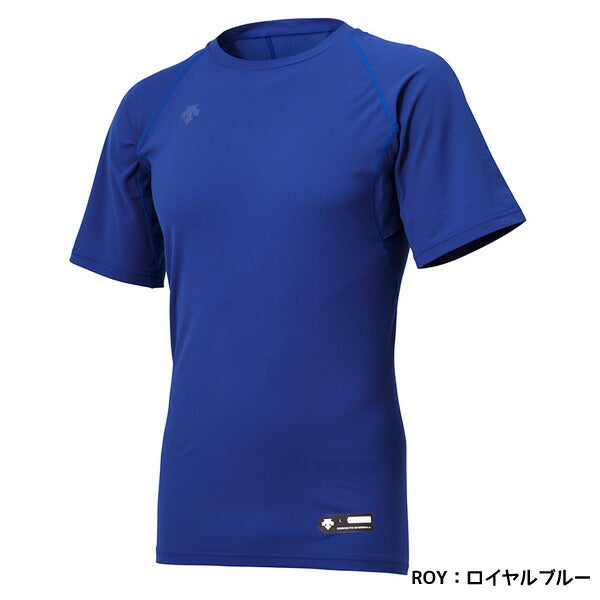 デサントDESCENTE少年野球ジュニア丸首半袖アンダーシャツJSTD721B練習インナープラシャツ