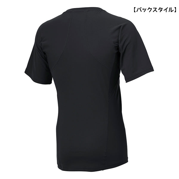 デサントDESCENTE少年野球ジュニア丸首半袖アンダーシャツJSTD721B練習インナープラシャツ