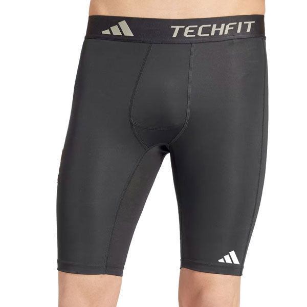 【ネコポス対応可】アディダスadidasTFBASEショートタイツJTE81-IN5591ランニングパンツハーフスパッツメンズブラック