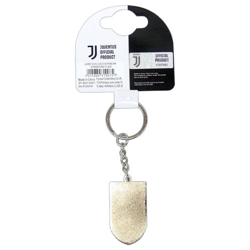 【ショップ限定エントリーでさらに+9倍】【ネコポス対応可】ユベントスFCJUVVオフィシャルキーリングクレストキーホルダーJUV_KEYRINGサッカーセリエA公式グッズサポーターグッズ