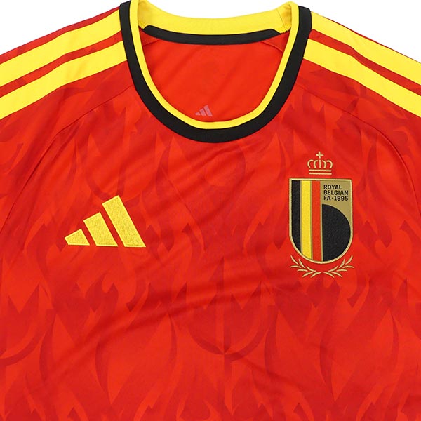 ベルギー代表2026ホームレプリカユニフォームJVE20-JM8381アディダスadidas