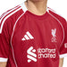 【ショップ限定エントリーでさらに+9倍】リバプールLFC2025-26レプリカホームユニフォームJYF22-JV6423サッカー半袖ストロベリーレッドアディダスadidas