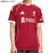 リバプールLFC2025-26レプリカホームユニフォームJYF22-JV6423サッカー半袖ストロベリーレッドアディダスadidas