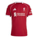 リバプールLFC2025-26レプリカホームユニフォームJYF22-JV6423サッカー半袖ストロベリーレッドアディダスadidas