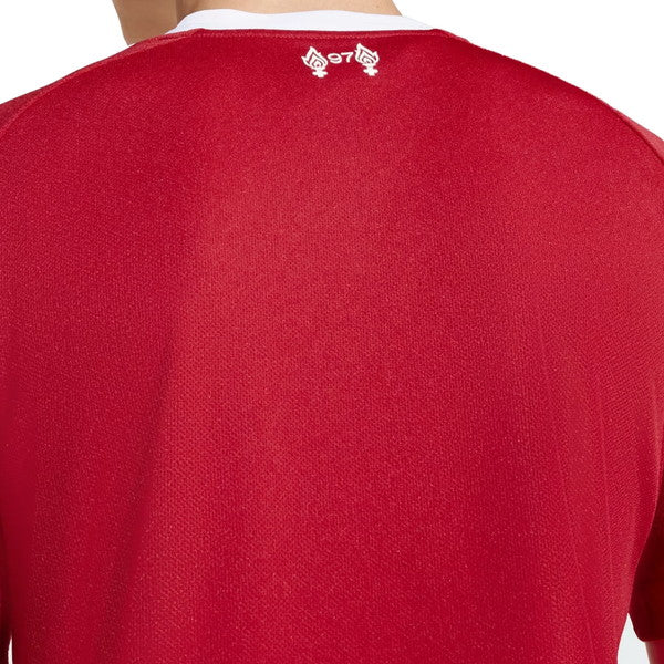 リバプールジュニアLFC2025-26レプリカホームユニフォームJYF33-JV6436サッカー半袖子供用レッドアディダスadidas