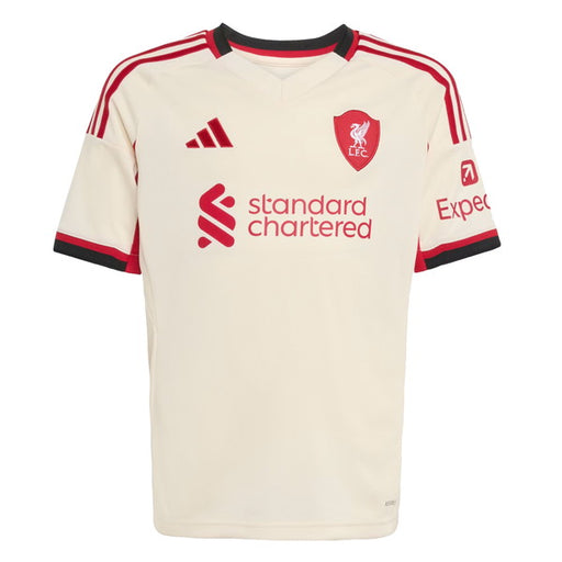リバプールジュニアLFC2025-26レプリカアウェイユニフォームJYF48-JV6453サッカー半袖子供用アディダスadidas