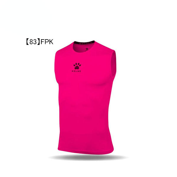 【ネコポス送料無料】ケルメKELMEスリーブレスインナーシャツK15Z730サッカーフットサルコンプレッションアンダーシャツノースリーブメンズ
