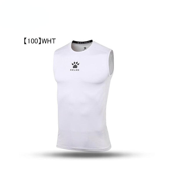 【ショップ限定エントリーでさらに+9倍】【ネコポス送料無料】ケルメKELMEスリーブレスインナーシャツK15Z730サッカーフットサルコンプレッションアンダーシャツノースリーブメンズ
