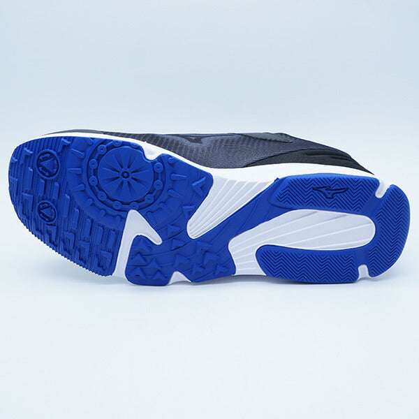 【送料無料】スピードスタッズ4ベルトミズノmizunoK1GC2423-07ブラックネオミントジュニアランニングシューズベルクロ