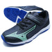 【送料無料】スピードスタッズ4ベルトミズノmizunoK1GC2423-07ブラックネオミントジュニアランニングシューズベルクロ