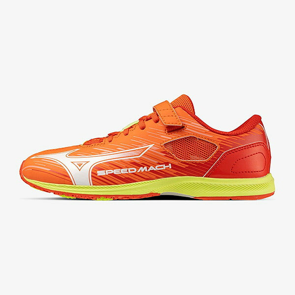 スピードマッハ3ミズノmizunoK1GC2552-21オレンジジュニアランニングシューズベルクロ