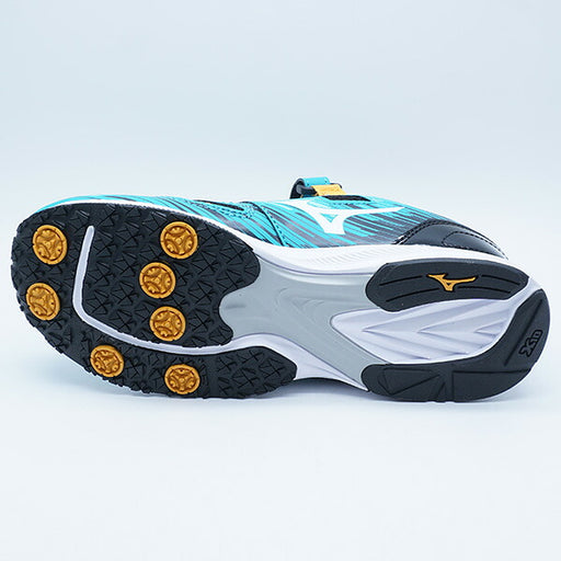 スピードマッハ3ミズノmizunoK1GC255251ターコイズジュニアランニングシューズベルクロ