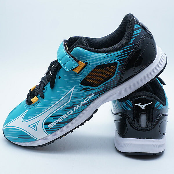 スピードマッハ3ミズノmizunoK1GC255251ターコイズジュニアランニングシューズベルクロ