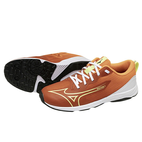 ミズノMIZUNOスピードスタッズ5ジュニアランニングシューズジュニア子供用K1GC2661-01