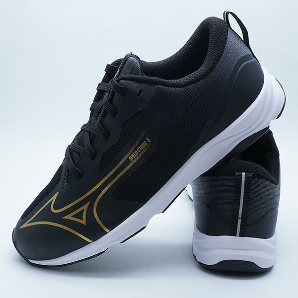 スピードスタッズ5ミズノmizunoK1GC2661-02ブラックジュニアランニングシューズ