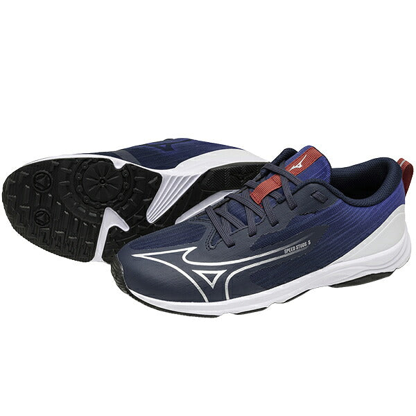ミズノMIZUNOスピードスタッズ5ジュニアランニングシューズジュニア子供用K1GC2661-05