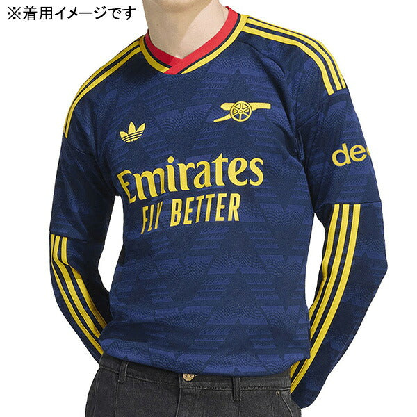 アーセナルARS2026-27レプリカアウェイユニフォーム長袖KA090-KB9938サッカーネイビーアディダスadidas
