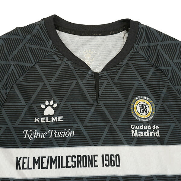 【ネコポス送料無料】ケルメKELMEラインロングプラシャツKC25F304サッカーフットサルプラクティスシャツ長袖練習着メンズ