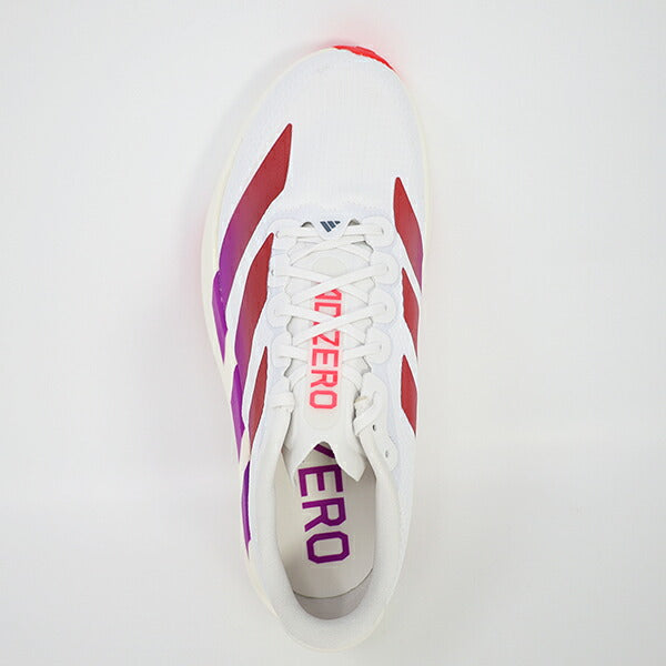 アディダスadidasランニングシューズメンズ大人アディゼロEVOSLシューズAdizeroEVOSLShoes軽量ホワイトKI2823