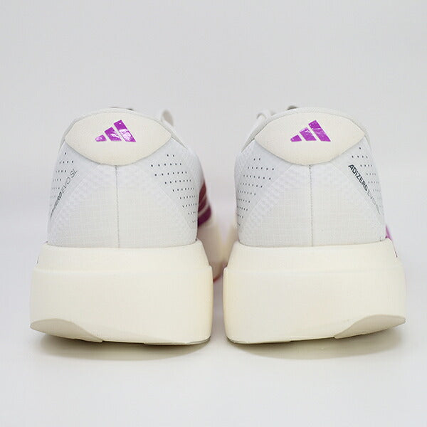 アディダスadidasランニングシューズメンズ大人アディゼロEVOSLシューズAdizeroEVOSLShoes軽量ホワイトKI2823