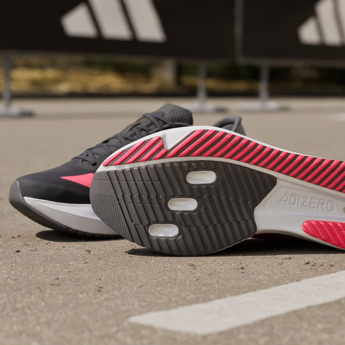 アディダスadidasランニングシューズメンズ大人アディゼロSL2シューズAdizeroSL2Shoes軽量グレーKI3244