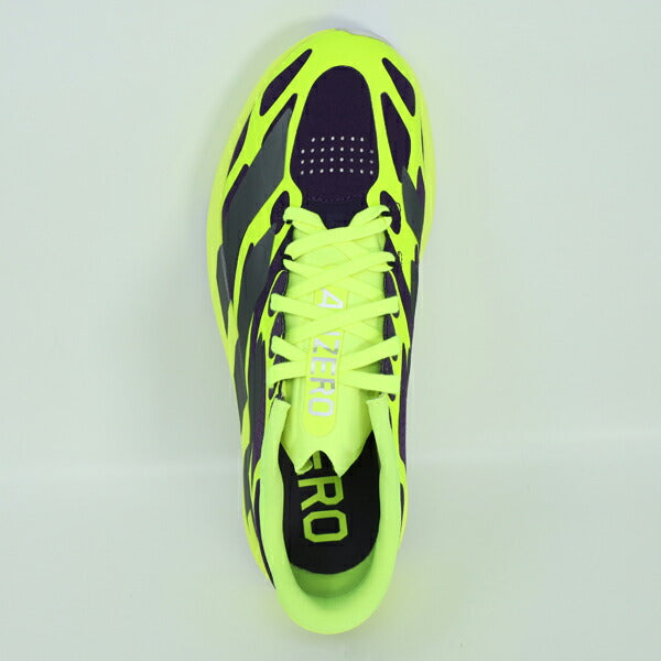 アディダスadidasメンズランニングシューズADIZEROEVOSLEXOMアディゼロエヴォSLEXOマラソンジョギングイエローKI4772