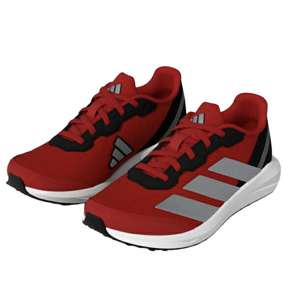 アディダスadidasファイトキッズジュニアランニングシューズマジックテープキッズブラックKI6779